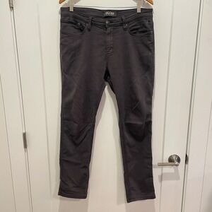 DU/ER N2X Slim Fit Performance Pants Mens 34x30 Dark Gray